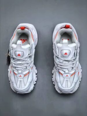 Adidas Chunky Sneakers (White/Orange)