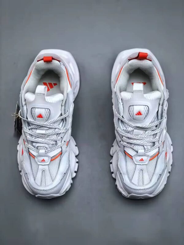 Adidas Chunky Sneakers (White/Orange)