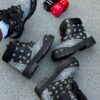 Designer Bandana Combat Boots