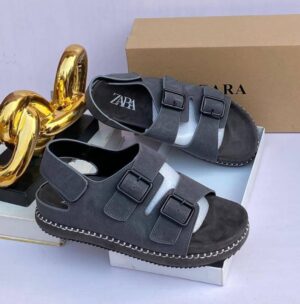 Zara Double Buckle Sandals