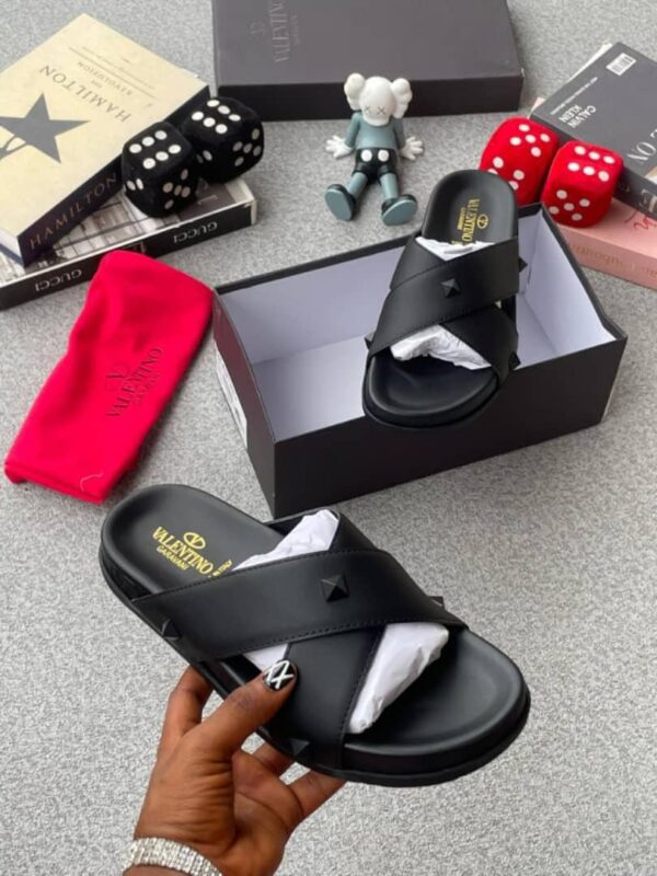 Valentino Rockstud Cross Slides