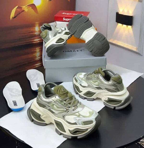 Designer Chunky Sneakers (Army Green)