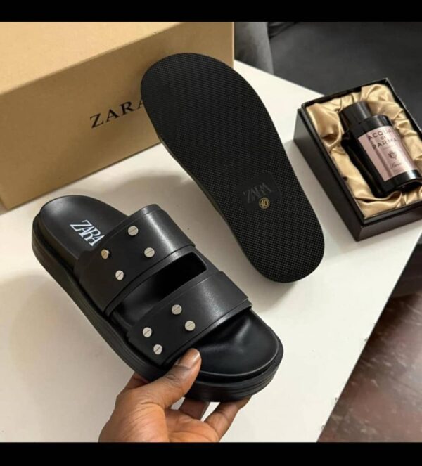 Zara Studded Slides