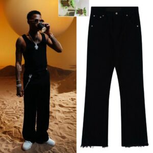 WhatsApp Image 2026-02-16 at 19.38.02 Black Wide-Leg Plain Denim (Frayed Hem)