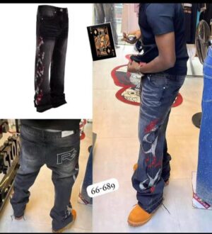 WhatsApp Image 2026-02-16 at 20.10.50 Designer Snake Graphic Straight Jeans