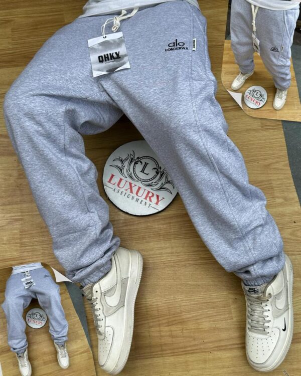 Grey Luxury Sweatpants (Premium Quality)
