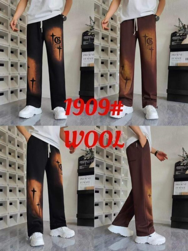 Streetwear Gradient Print Joggers