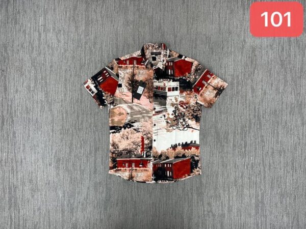 Premium Pattern Short Sleeve Shirt