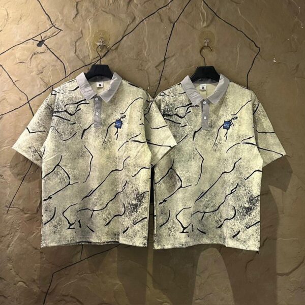 Premium Abstract Pattern Polo Shirt