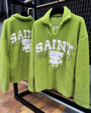 WhatsApp Image 2026-02-17 at 09.19.14 (1) SAINT Fleece Luxury Sweatshirt (Green)
