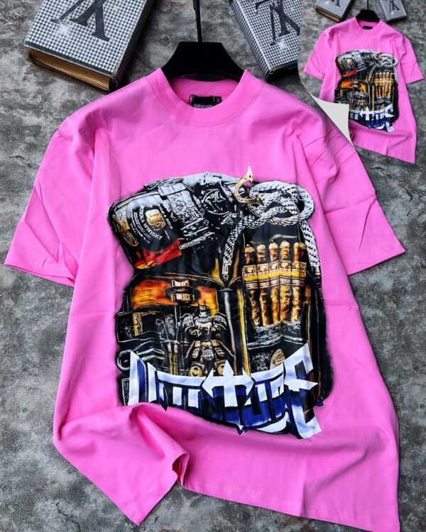 Billionaire Graphic Luxury T-Shirt (Pink)