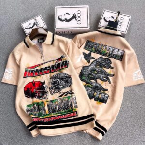 Hellstar Premium Graphic Zip Polo