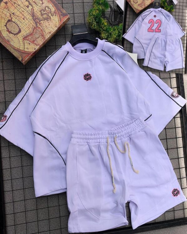 Premium Sports Short Set (Lilac)