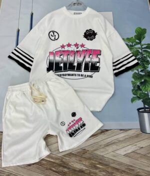 Jetwave Premium Short Set (White)