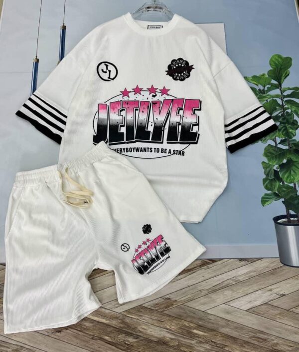 Jetwave Premium Short Set (White)
