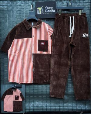 Yung Ceeza Corduroy Two-Piece Set