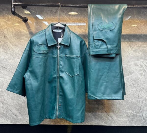 Premium Leather Short Set