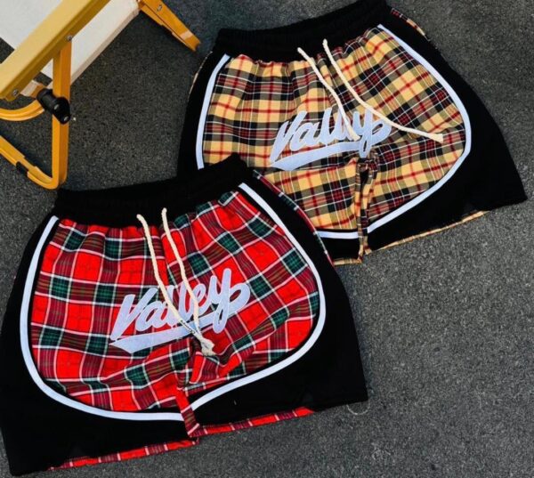 Valup Plaid Designer Short