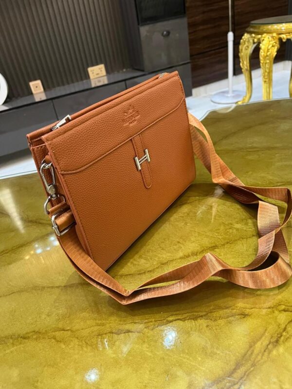 Hermes Leather Crossbody Bag