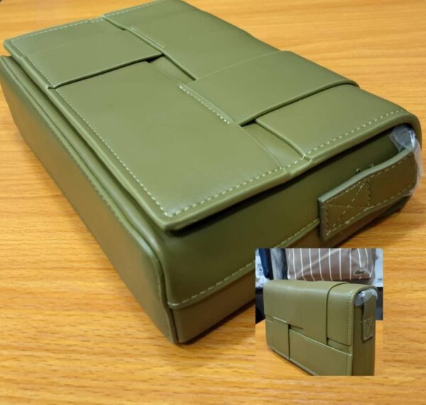 Bottega Veneta Inspired Green Bag