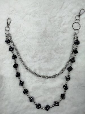 Colorful Dice Chain Waist / Jeans Accessory