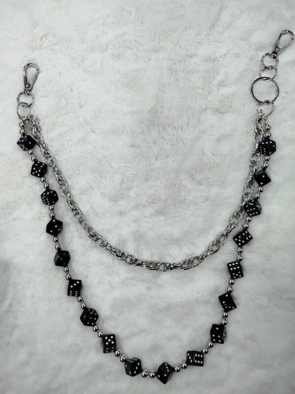 Colorful Dice Chain Waist / Jeans Accessory