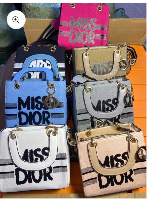 Luxury Canvas Mini Top Handle Bag  color nude