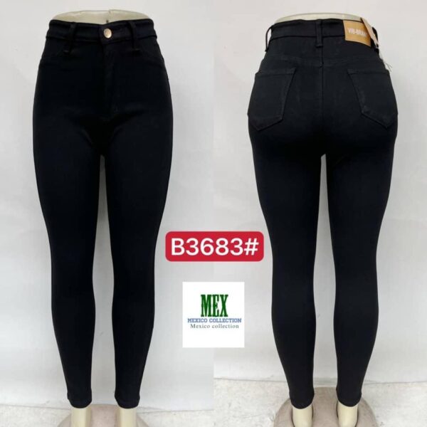 Bow Detail Straight Leg Denim Jeans