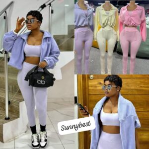 Luxury 3-Piece Athleisure Set