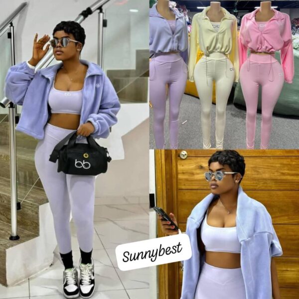 Luxury 3-Piece Athleisure Set