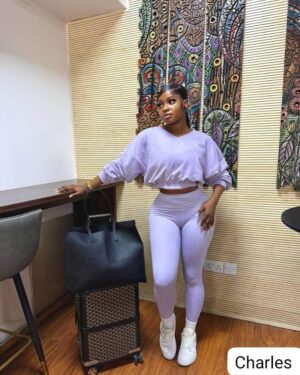 Lilac Two Piece Lounge Set