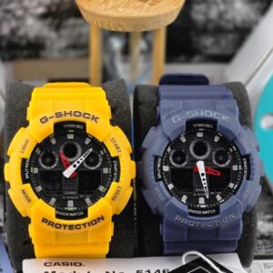 G-Shock Casio sport watches (yellow & blue)