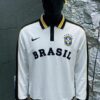 Brazil long-sleeve polo top