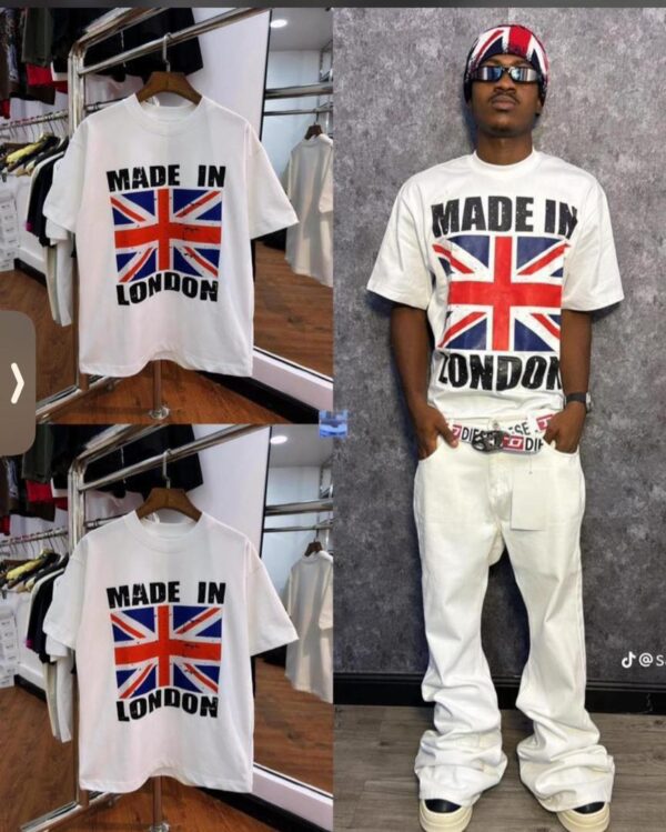 Graphic American flag oversized T-shirt