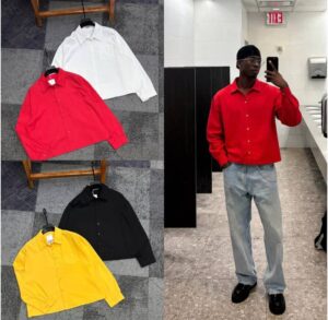 WhatsApp Image 2026-05-03 at 08.55.33 (2) Cropped long-sleeve button shirts