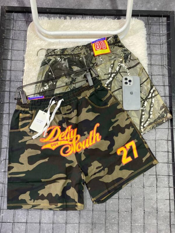 Camo shorts (Detty South)