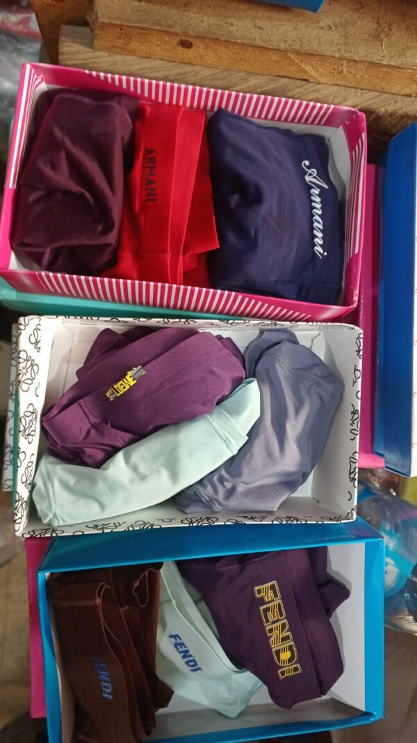 Men’s designer boxers (Hermes/Dior/Kenzo etc) Per box (3 pcs)