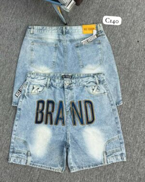 Nice Fashion “BRAND” Denim Shorts (C140)