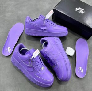 Purple Air Force 1 Sneaker