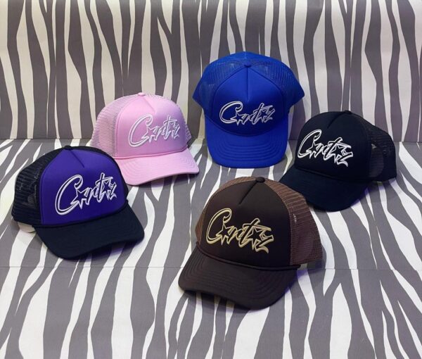 Purple mix with black cap